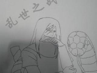 火影忍者手游手绘第十三期 角色简笔画